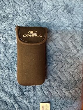 O'NEILL Black Neoprene Phone Holster with Logo